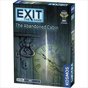 The Abandoned Cabin Game (Exit Room Kit) - Gifteee. Find cool & unique gifts for men, women and kids