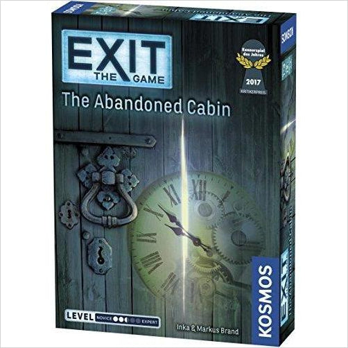 The Abandoned Cabin Game (Exit Room Kit) - Gifteee Unique & Unusual gifts, Cool gift ideas