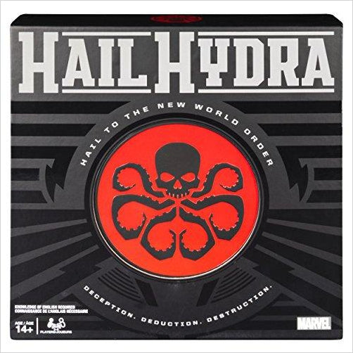 Hail Hydra, MARVEL Hero Board Game - Gifteee. Find cool & unique gifts for men, women and kids