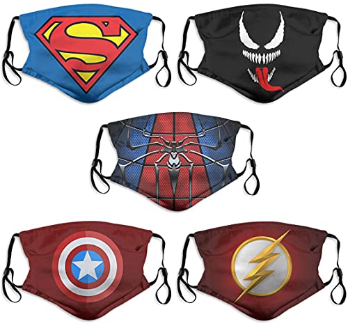 Super Hero Washable Reusable Kids Face Mask - Gifteee Unique & Unusual gifts, Cool gift ideas