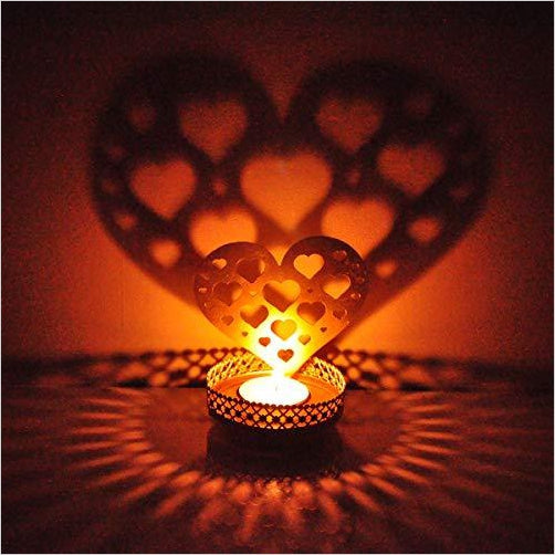 Heart Light Candle Holder - Gifteee. Find cool & unique gifts for men, women and kids