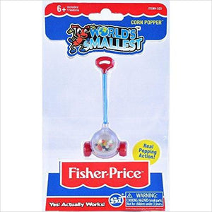 Worlds Smallest Fisher Price Corn Popper - Gifteee. Find cool & unique gifts for men, women and kids
