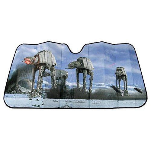 Star Wars Hoth Scene Sunshade - Gifteee Unique & Unusual gifts, Cool gift ideas