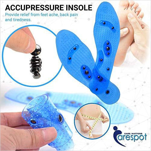 MindInsole Acupressure Reflexology Insoles - Gifteee Unique & Unusual gifts, Cool gift ideas