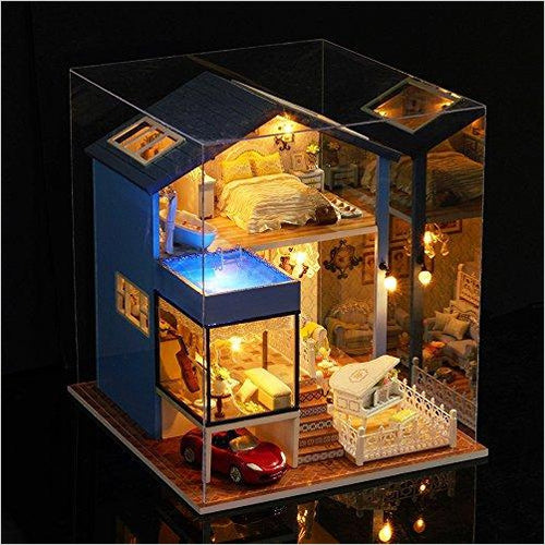 Miniature Romantic and Cute Dollhouse Kit - Gifteee. Find cool & unique gifts for men, women and kids