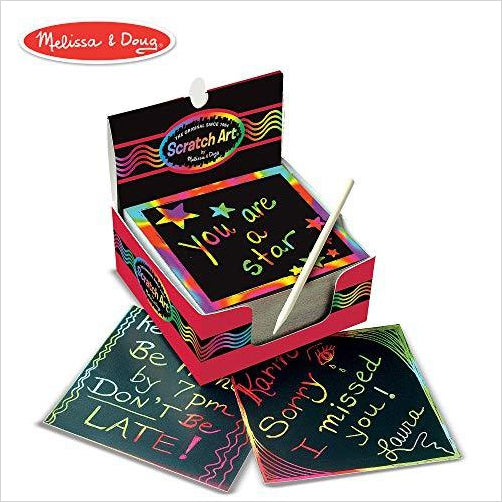 Scratch Art Rainbow Mini Notes - Gifteee Unique & Unusual gifts, Cool gift ideas