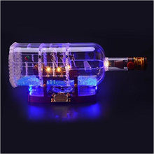 Load image into Gallery viewer, Light Set for Ship in a Bottle Lego (Compatible with Lego 21313) - Gifteee. Find cool &amp; unique gifts for men, women and kids
