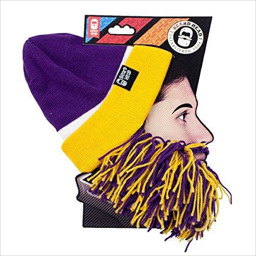 Beard Head Tailgate Beard Beanie - Team Colors - Gifteee Unique & Unusual gifts, Cool gift ideas