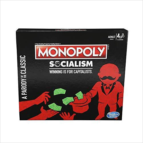 Monopoly Socialism Board Game - Gifteee. Find cool & unique gifts for men, women and kids