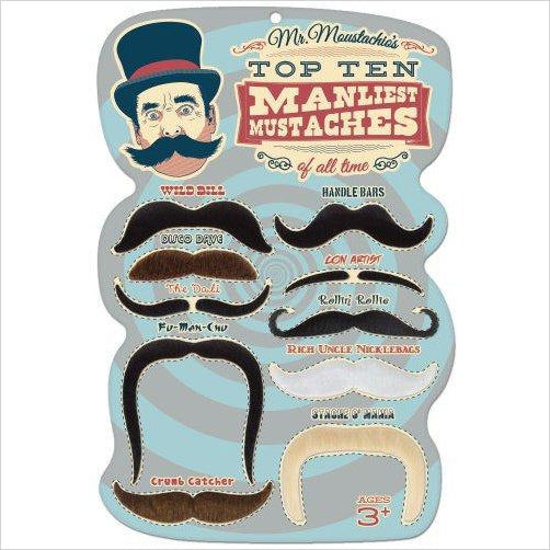 Top 10 Manliest Mustaches - Gifteee. Find cool & unique gifts for men, women and kids