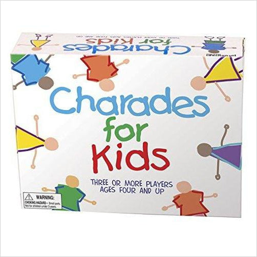 Charades for Kids - Gifteee. Find cool & unique gifts for men, women and kids