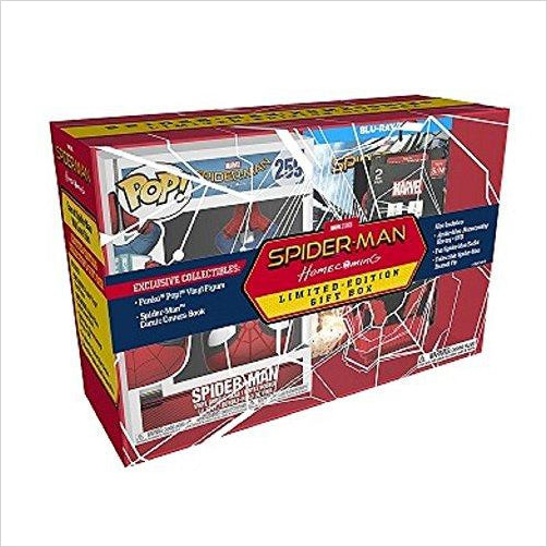 Spider-Man Homecoming Limited Edition Gift Box Blu-ray/DVD Combo - Gifteee. Find cool & unique gifts for men, women and kids