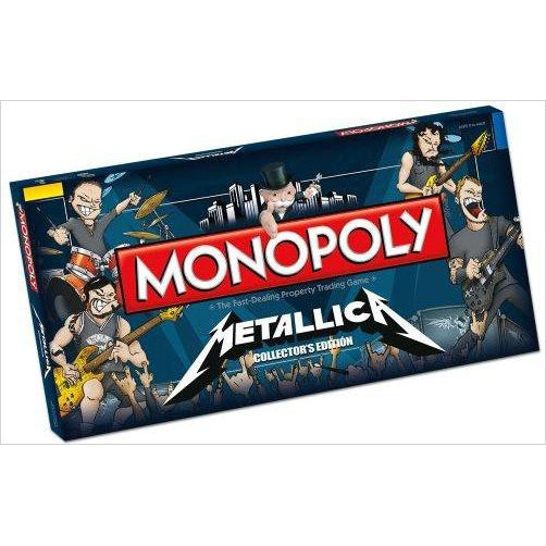 Monopoly Metallica - Collectors Edition - Gifteee Unique & Unusual gifts, Cool gift ideas