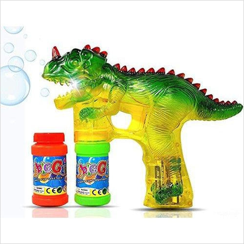 Dinosaur Bubble Gun Shooter - Gifteee Unique & Unusual gifts, Cool gift ideas