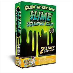 Glow in the Dark Slime Science Kit - Gifteee. Find cool & unique gifts for men, women and kids