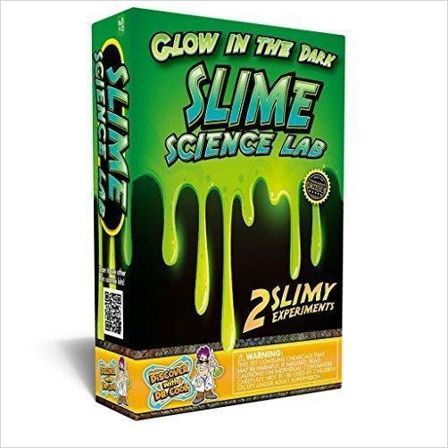 Glow in the Dark Slime Science Kit - Gifteee Unique & Unusual gifts, Cool gift ideas