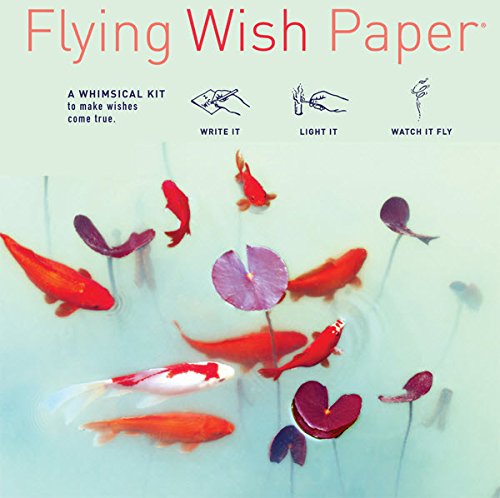 Flying Wish Paper - Write it, Light it, Watch it Fly - Gifteee Unique & Unusual gifts, Cool gift ideas