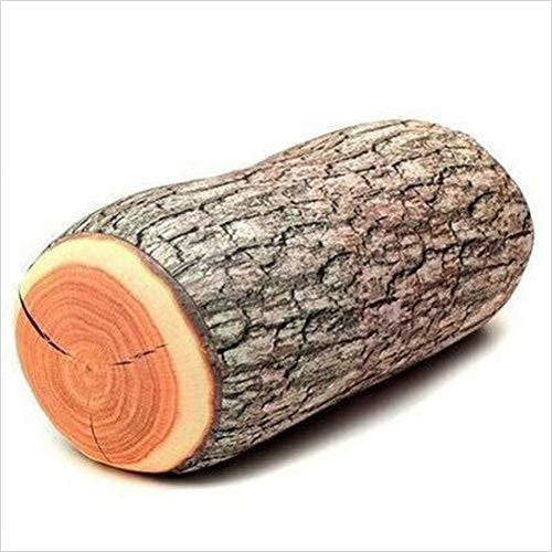 Wood Shaped Throw Pillow - Gifteee Unique & Unusual gifts, Cool gift ideas