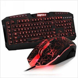 Gaming Mice and Avenger 7 Buttons Gaming Keyboard USB Wired Combo Set - Gifteee. Find cool & unique gifts for men, women and kids