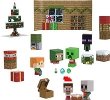 Load image into Gallery viewer, Mattel Minecraft Minis Advent Calendar
