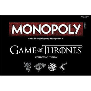 Monopoly: Game of Thrones Collector's Edition - Gifteee. Find cool & unique gifts for men, women and kids