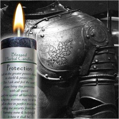 Blessed Herbal Protection Candle - Gifteee. Find cool & unique gifts for men, women and kids