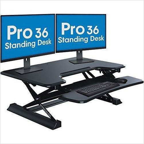 Height Adjustable Standing Desk - Gifteee. Find cool & unique gifts for men, women and kids