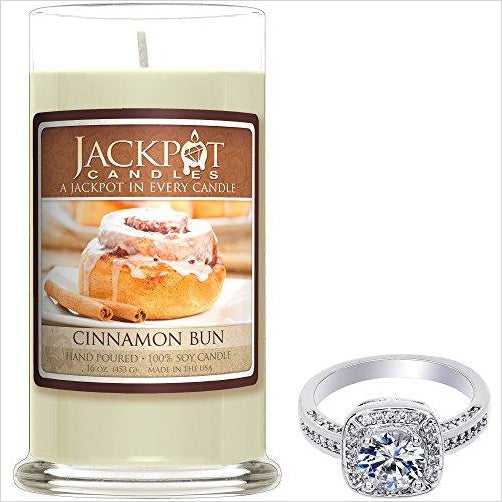 Scented Candle with Hidden Ring Inside (Surprise Jewelry Valued at $15 to $5,000) - Gifteee Unique & Unusual gifts, Cool gift ideas