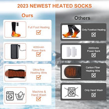 Load image into Gallery viewer, Rechargeable Electric Heated Socks

