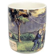 Load image into Gallery viewer, Benjamin Franklin Electrici-Tea Mug - Gifteee. Find cool &amp; unique gifts for men, women and kids
