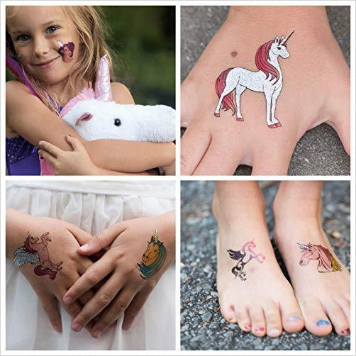 Unicorn Temporary Tattoos - Gifteee Unique & Unusual gifts, Cool gift ideas