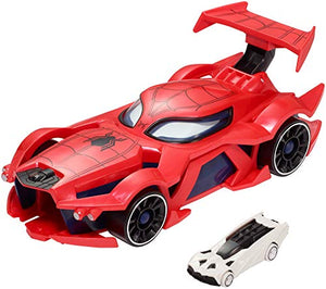 Marvel Hot Wheels Spider-Man Web-Car Set