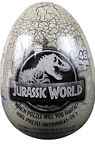 Jurassic World 46-Piece Mystery Puzzle in Egg Packaging - Gifteee Unique & Unusual gifts, Cool gift ideas