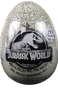 Jurassic World 46-Piece Mystery Puzzle in Egg Packaging