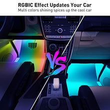 Load image into Gallery viewer, Rgbic Interior Car Led Lights, App Control, Music Mode - Gifteee Unique &amp; Unusual gifts, Cool gift ideas
