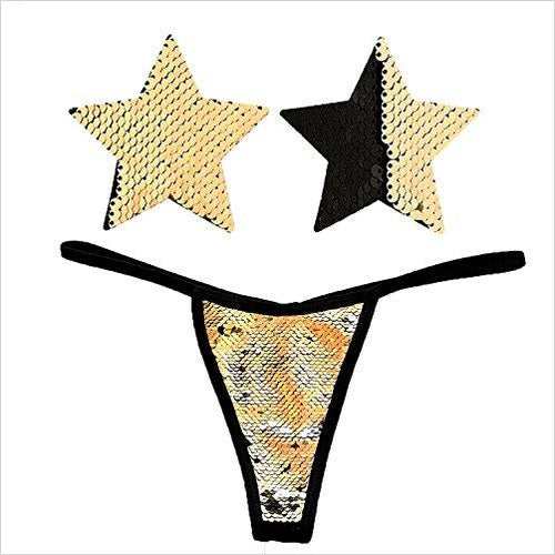 Flip Magic Sequin G-String Thong - Gifteee Unique & Unusual gifts, Cool gift ideas