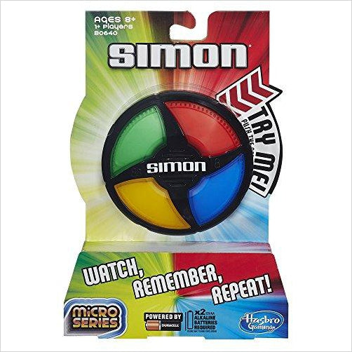Hasbro Simon Micro Series Game - Gifteee. Find cool & unique gifts for men, women and kids