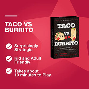 Taco vs Burrito - The Strategic Family Friendly Card Game