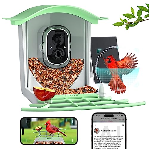 Bird Feeder with Smart Camera - Gifteee Unique & Unusual gifts, Cool gift ideas