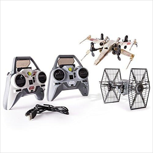 Star Wars X-wing vs. TIE Fighter Drone Battle Set - Gifteee Unique & Unusual gifts, Cool gift ideas