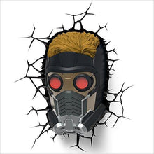Load image into Gallery viewer, Marvel Guardians of The Galaxy Star Lord 3D Deco Light - Gifteee. Find cool &amp; unique gifts for men, women and kids
