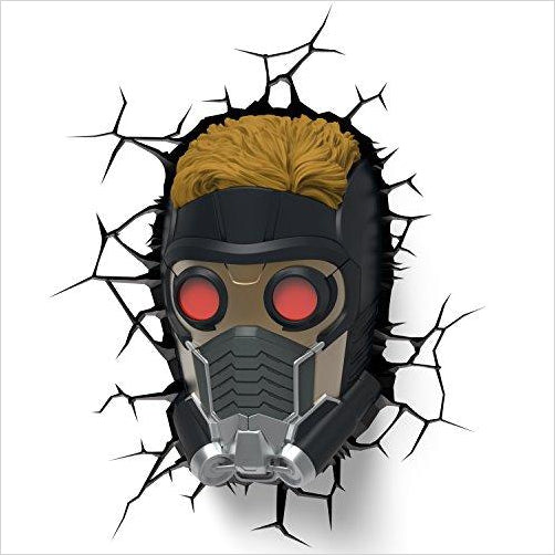 Marvel Guardians of The Galaxy Star Lord 3D Deco Light - Gifteee Unique & Unusual gifts, Cool gift ideas