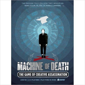 Machine of Death: Creative Assassination - Gifteee. Find cool & unique gifts for men, women and kids