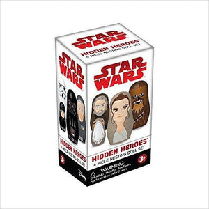 Star Wars Hidden Heroes Nesting Dolls - Gifteee Unique & Unusual gifts, Cool gift ideas