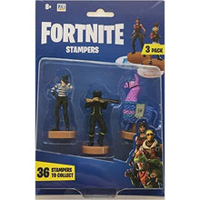 Load image into Gallery viewer, FORTNITE Stampers Pack of 3 Character Stamps - Gifteee. Find cool &amp; unique gifts for men, women and kids

