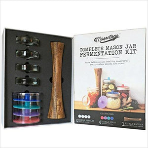 Complete Mason Jar Fermentation Kit - Gifteee. Find cool & unique gifts for men, women and kids