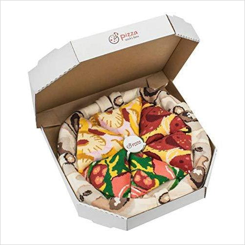 PIZZA SOCKS BOX - Gifteee. Find cool & unique gifts for men, women and kids