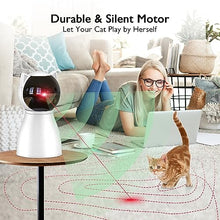 Load image into Gallery viewer, Random Trajectory Motion Activated Cat Laser Toy
