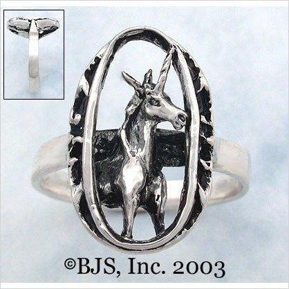 Fantasy Medieval Unicorn Cameo Ring in Sterling Silver - Gifteee. Find cool & unique gifts for men, women and kids