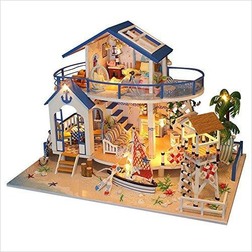 Miniature beach deals house